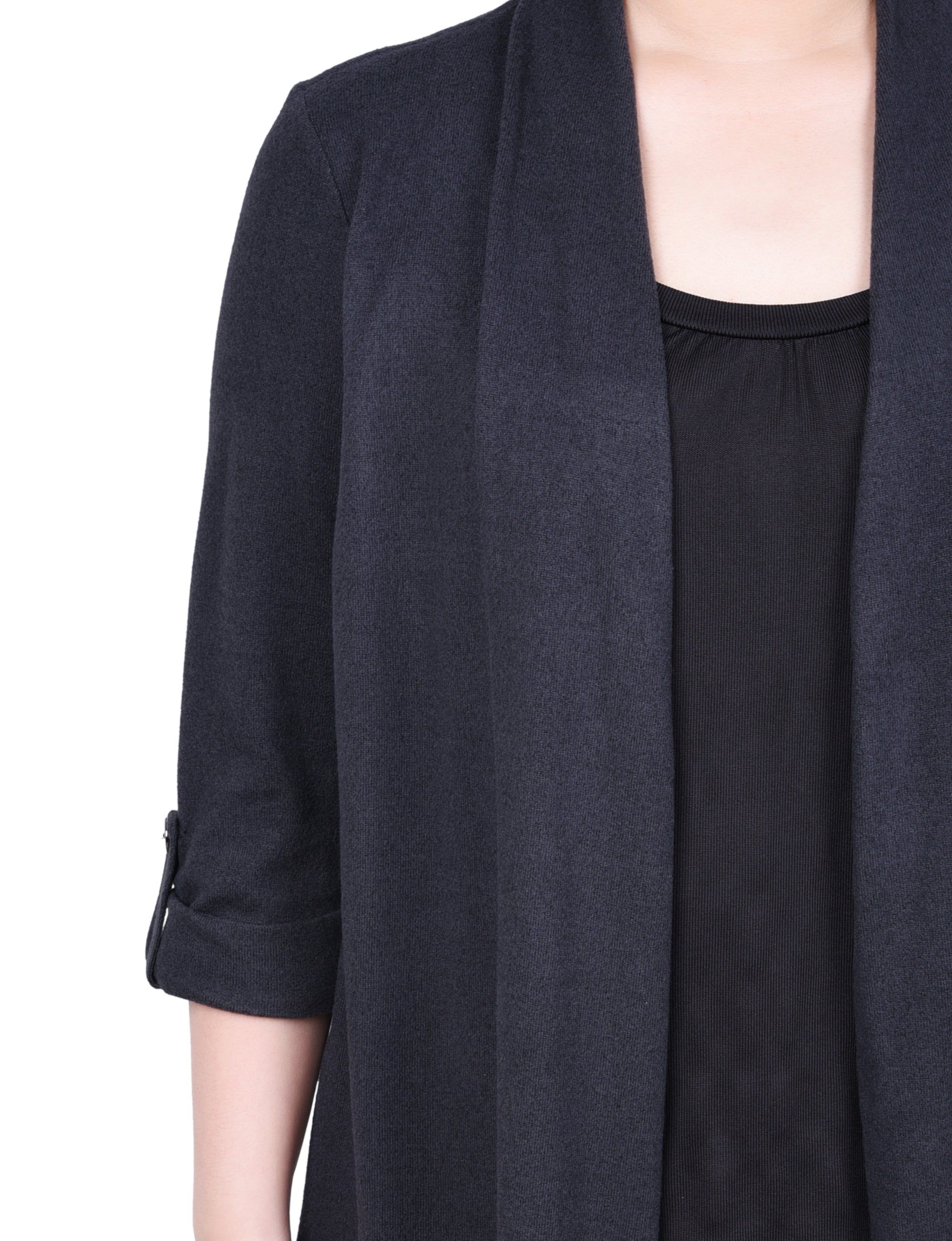 NY Collection3/4 Sleeve Two In One Top - Petite sold by Dress Barn product image thumbnail 3