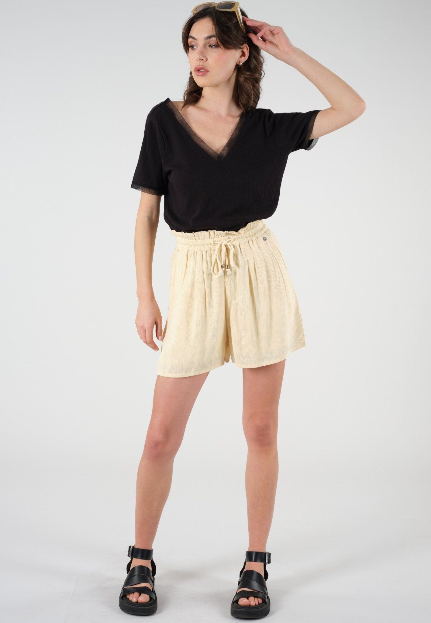 Deeluxe Aiyana V Neck T-Shirt sold by Dress Barn