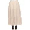 Pleated Tiered Maxi Skirt - Plus sold by Dress Barn