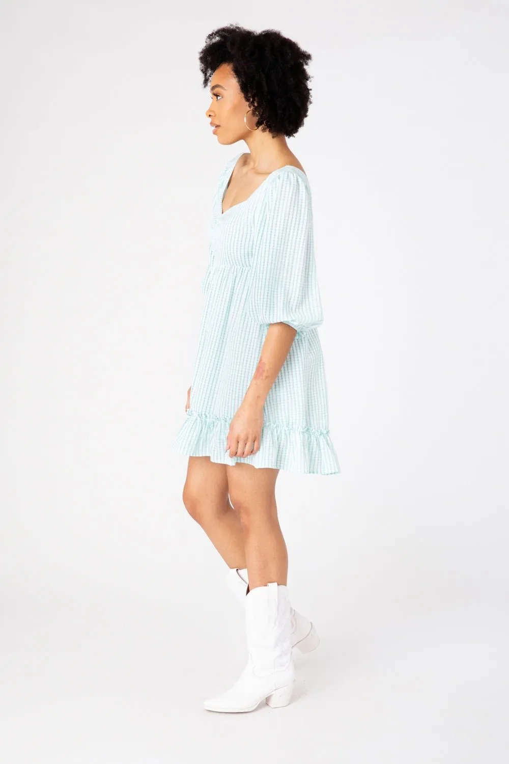 Gingham Thera Dress sold by Dress Barn product image thumbnail 3