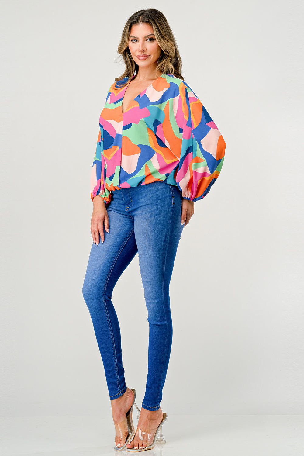 Stylish Knotted Front Top Elegance for Any Occasion sold by Dress Barn product image thumbnail 2