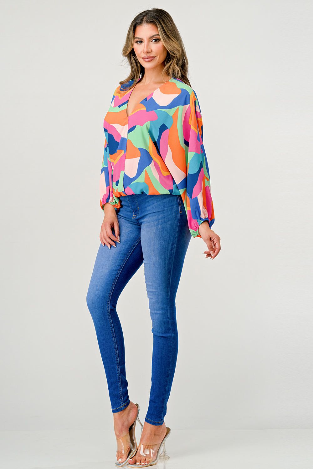 Stylish Knotted Front Top Elegance for Any Occasion sold by Dress Barn product image thumbnail 3