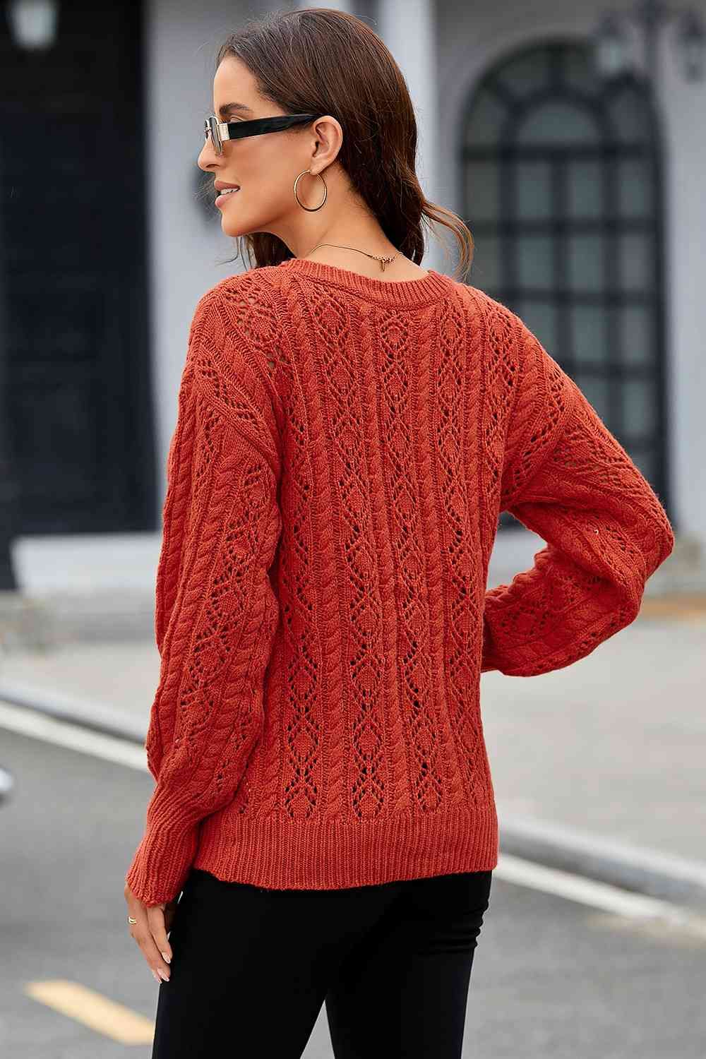 Camille Cable-Knit Sweater sold by Dress Barn product image thumbnail 2