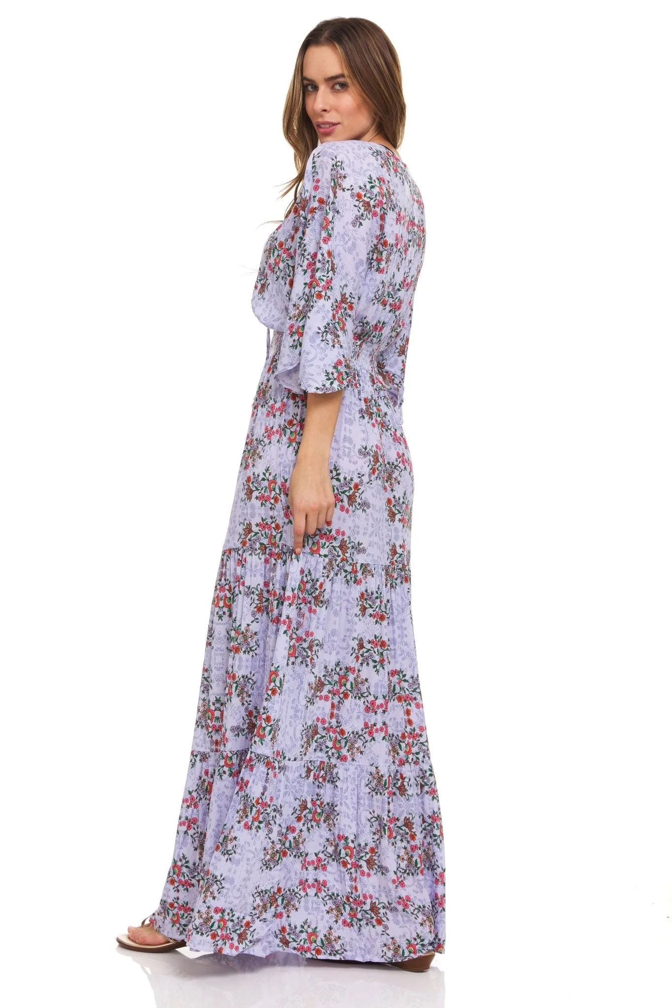 Patchwork Maxi Dress sold by Dress Barn product image thumbnail 2