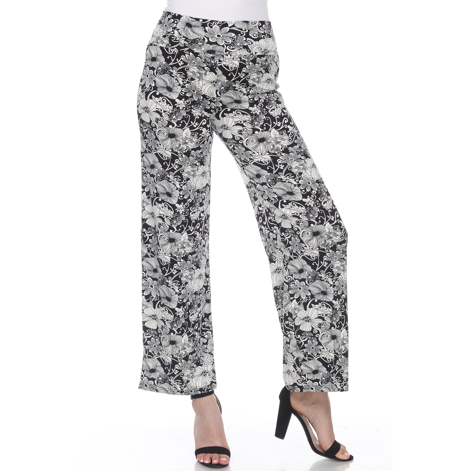 Floral Paisley Palazzo Pants sold by Dress Barn