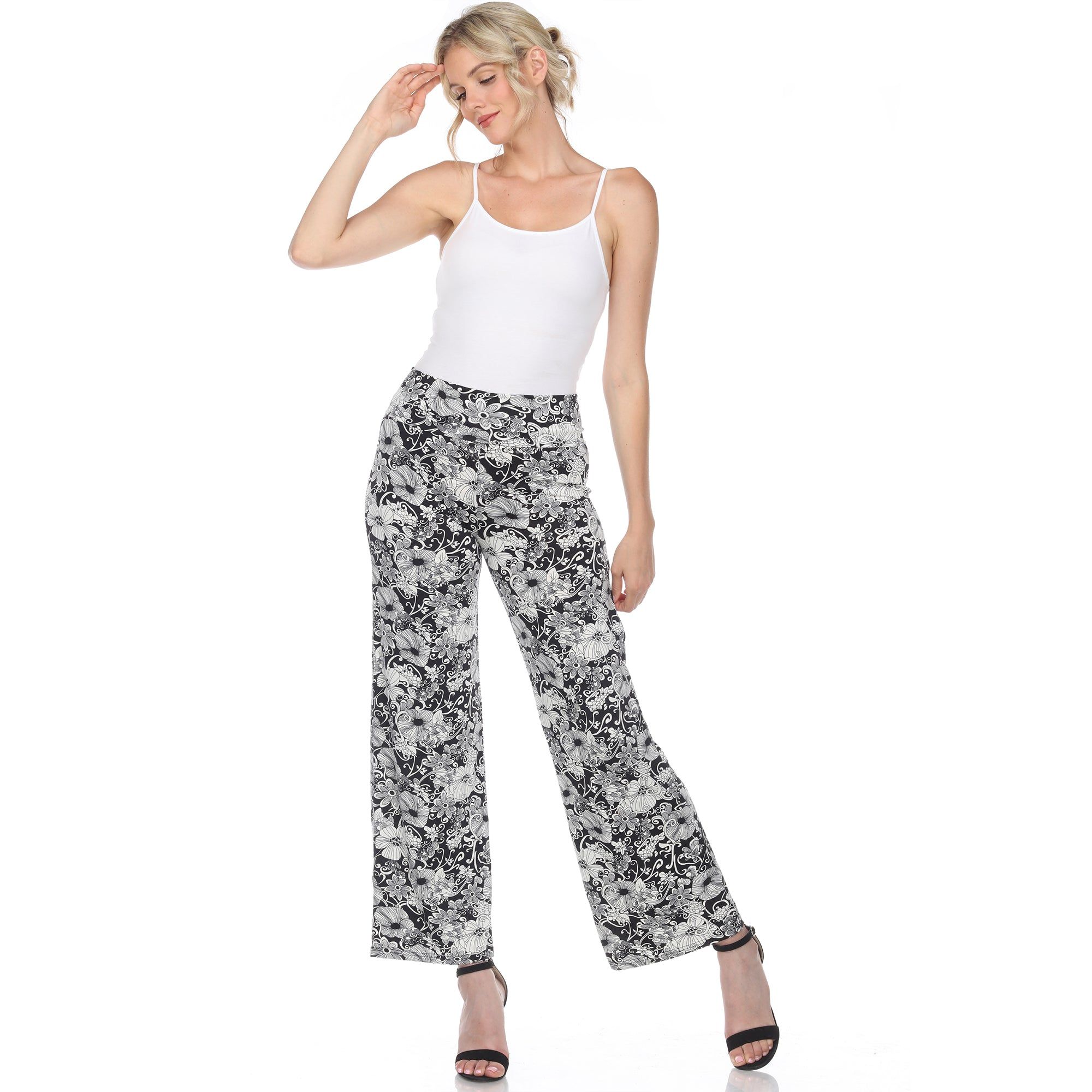 Floral Paisley Palazzo Pants sold by Dress Barn product image thumbnail 5