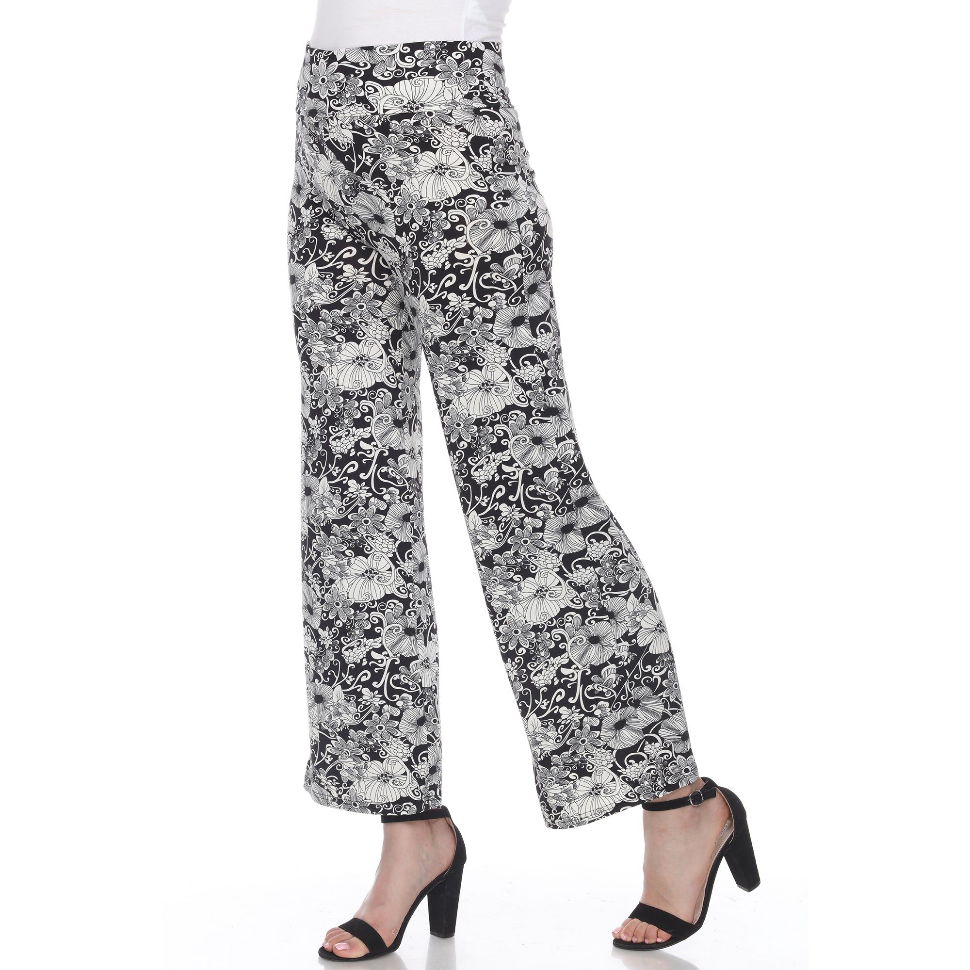 Floral Paisley Palazzo Pants sold by Dress Barn product image thumbnail 3