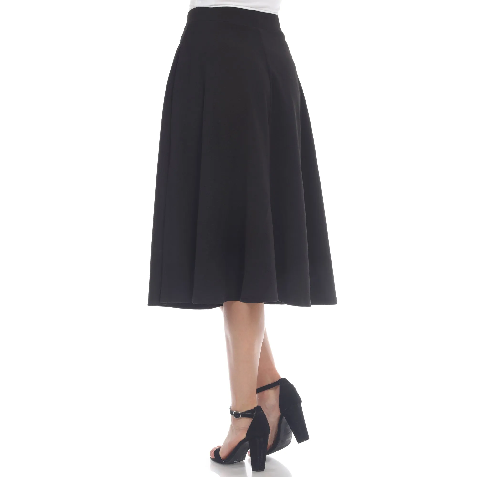 Tasmin Flare Midi Skirts sold by Dress Barn product image thumbnail 4