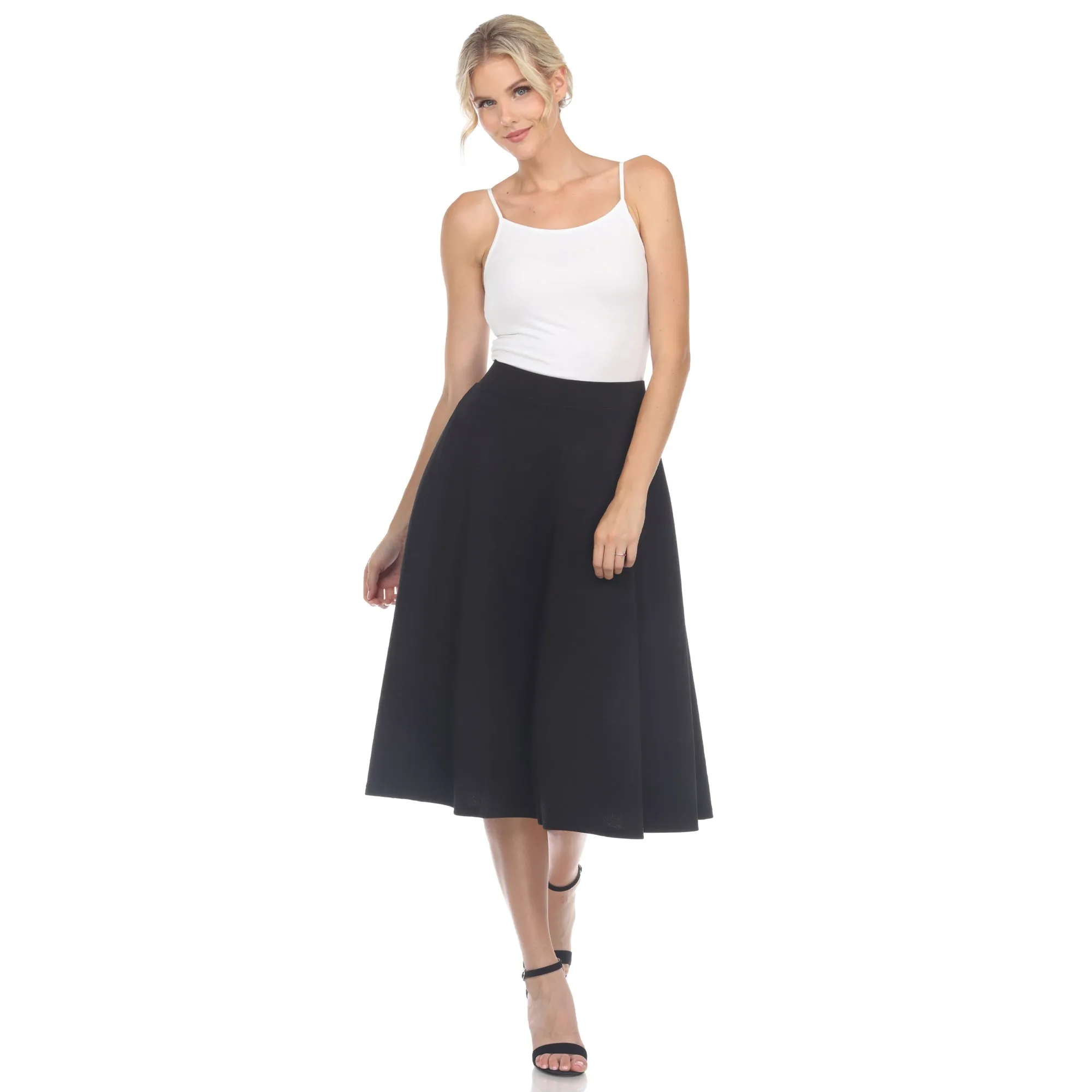 Tasmin Flare Midi Skirts sold by Dress Barn product image thumbnail 5