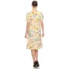 Floral Short Sleeve Knee Length Dress sold by Dress Barn
