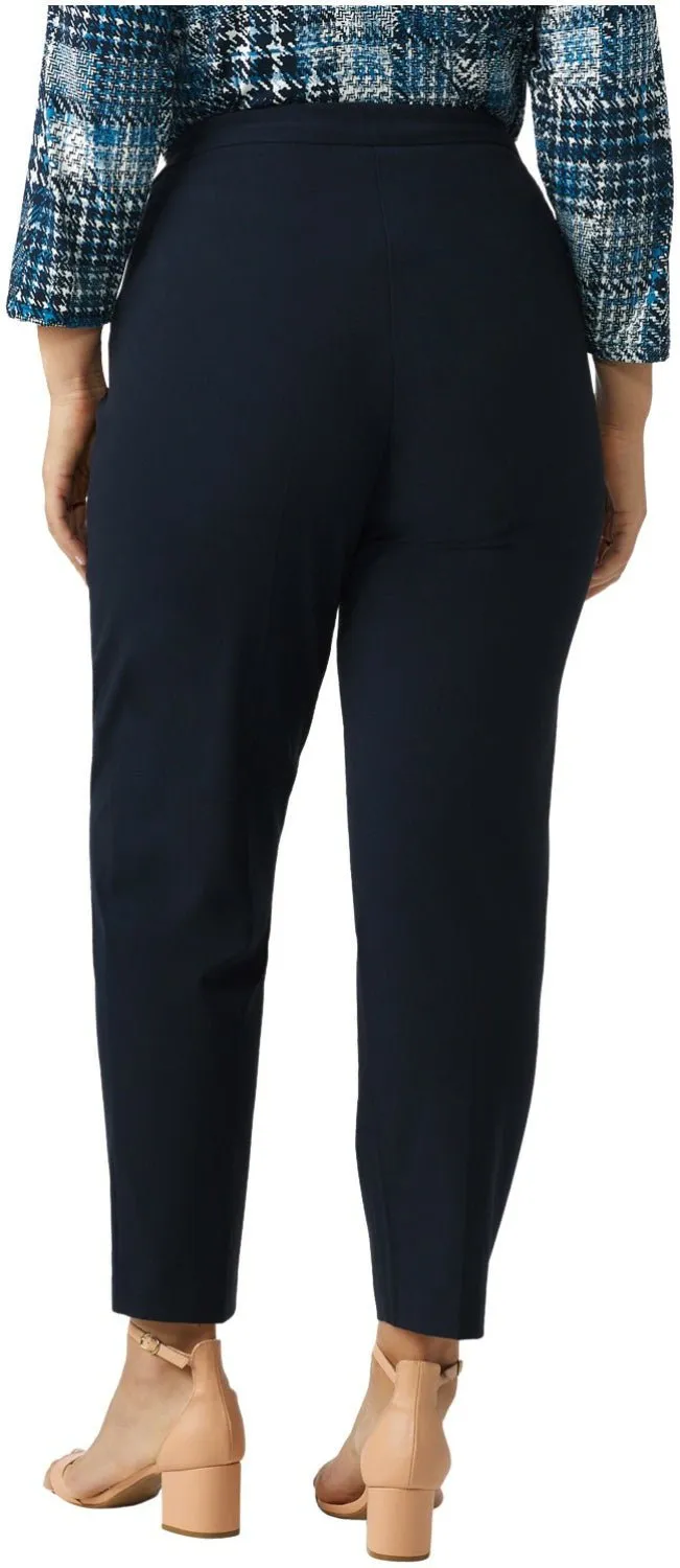 Pull On Tummy Control Pants With L Pockets - Average - Plus sold by Dress Barn product image thumbnail 3