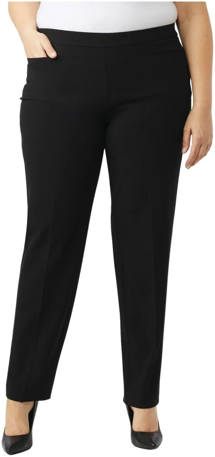Roz & Ali™ Pull On Tummy Control Pants With L Pockets - Tall Length - Plus sold by Dress Barn product image thumbnail 2
