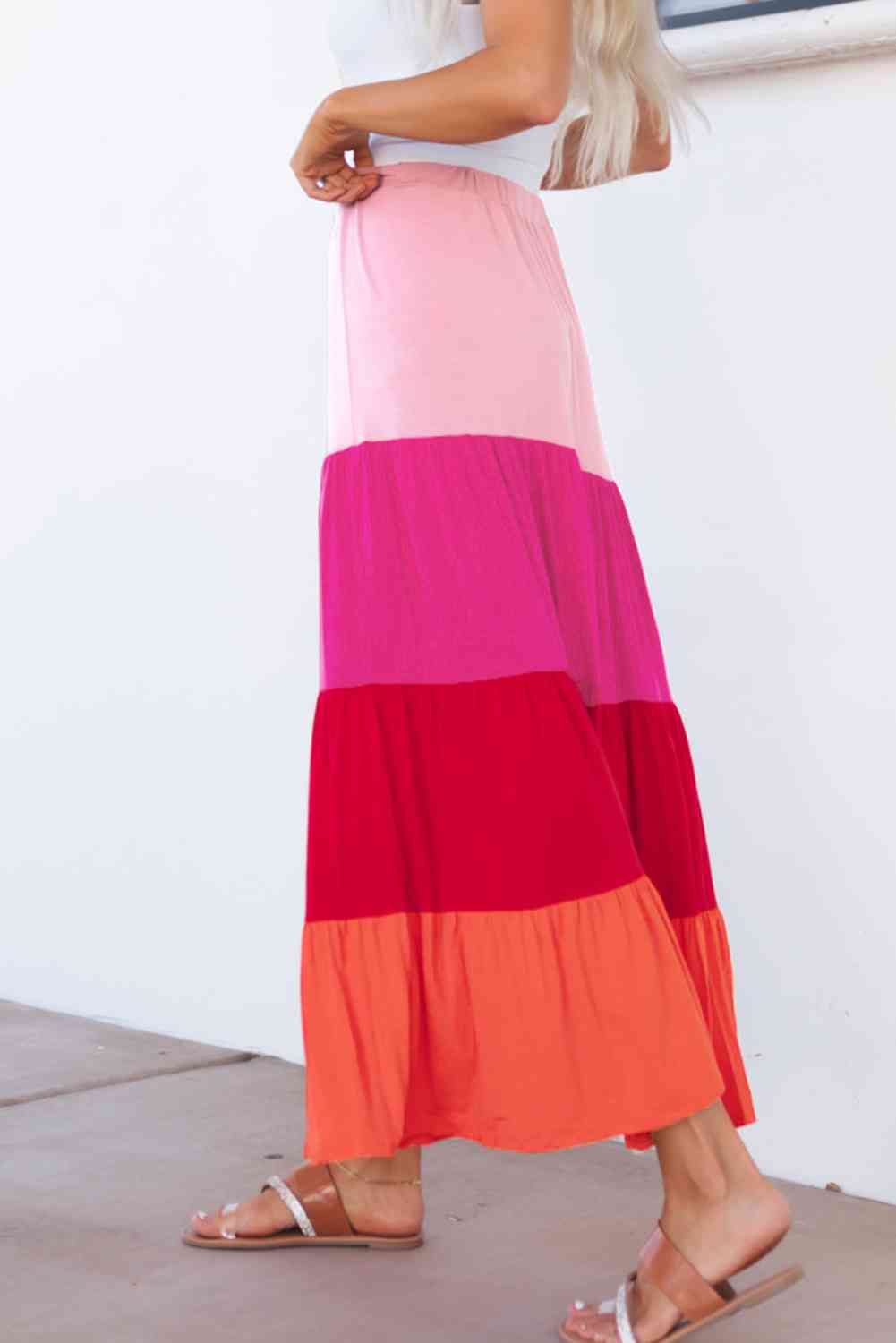 Mariana Tiered Maxi Skirt sold by Dress Barn product image thumbnail 4