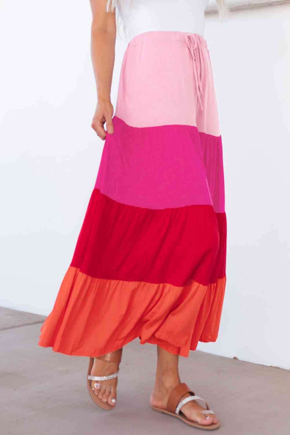 Mariana Tiered Maxi Skirt sold by Dress Barn product image thumbnail 3