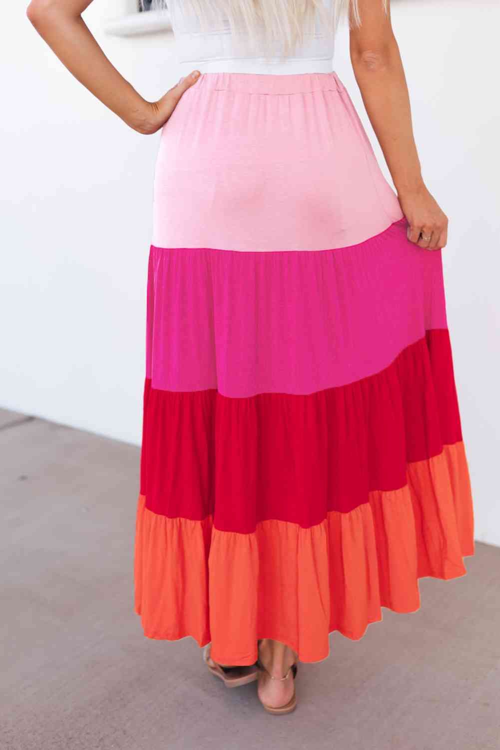 Mariana Tiered Maxi Skirt sold by Dress Barn product image thumbnail 2