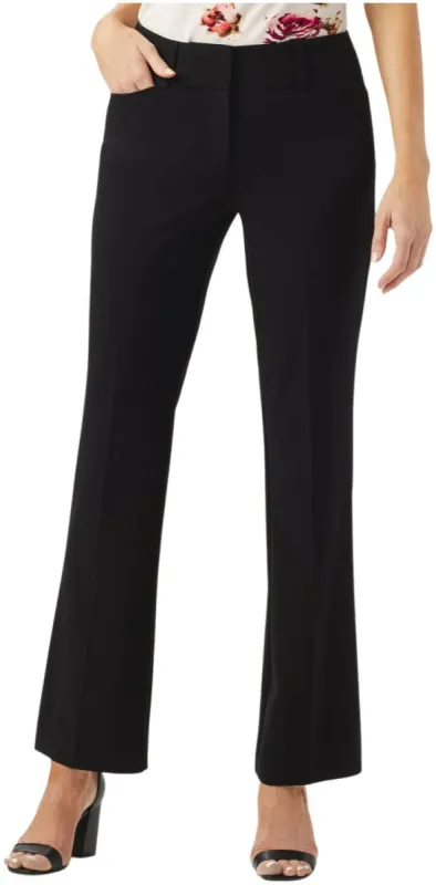 Roz & Ali™ Black Secret Agent Trouser With Cateye Pockets and Zipper - Average Length sold by Dress Barn