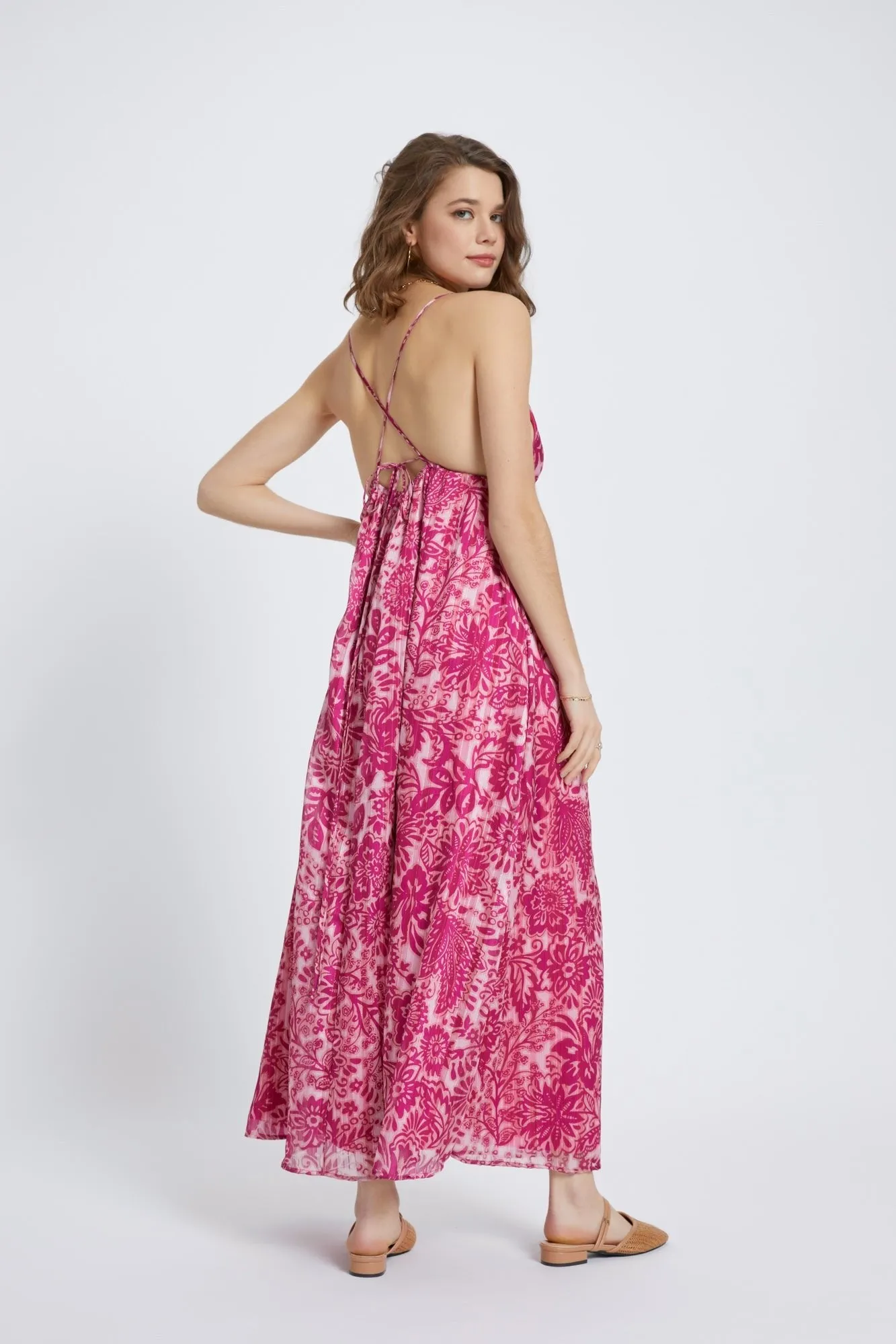 Printed Azure Maxi Dress sold by Dress Barn product image thumbnail 4