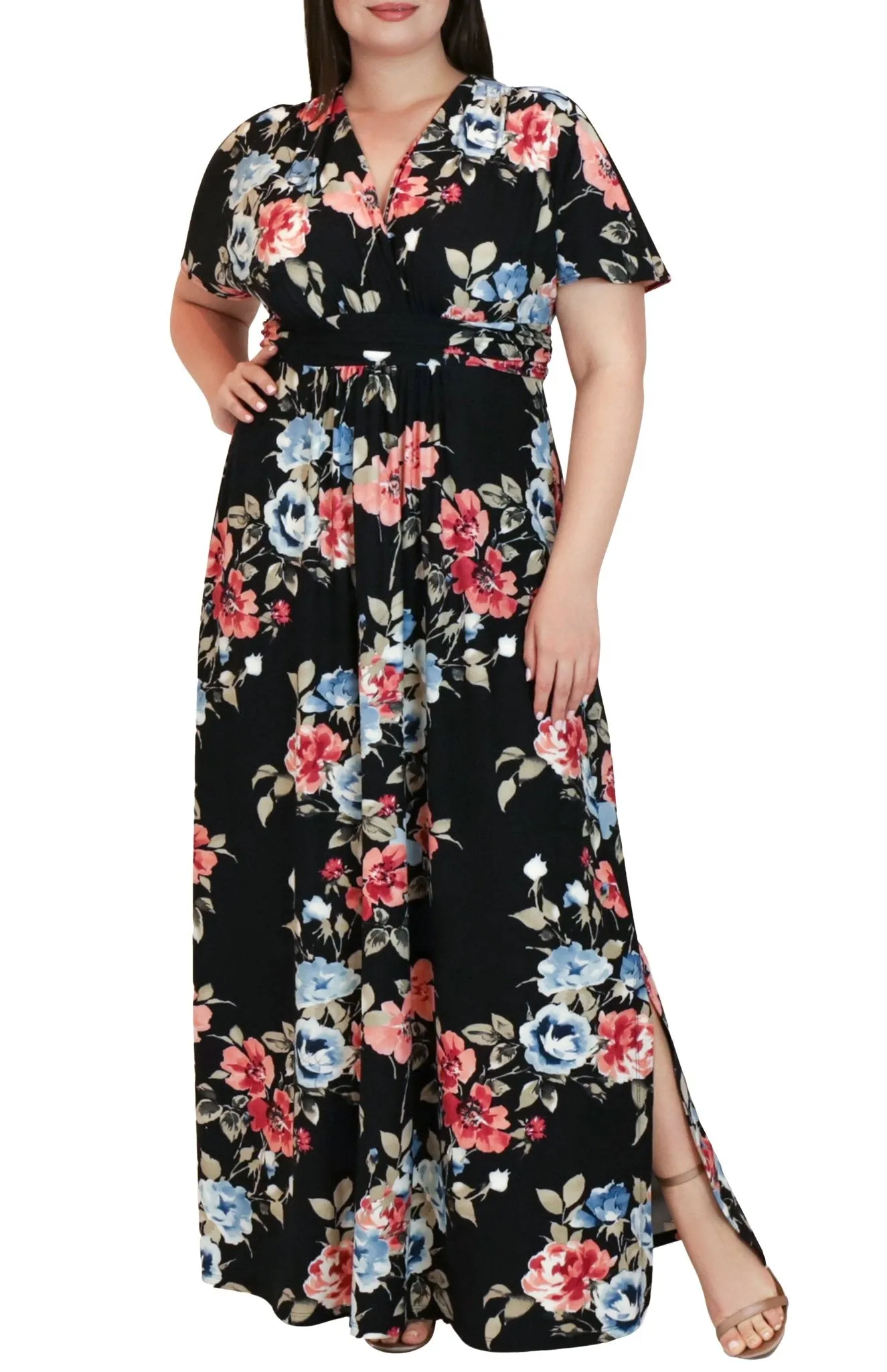 Vienna Maxi Dress - Plus sold by Dress Barn