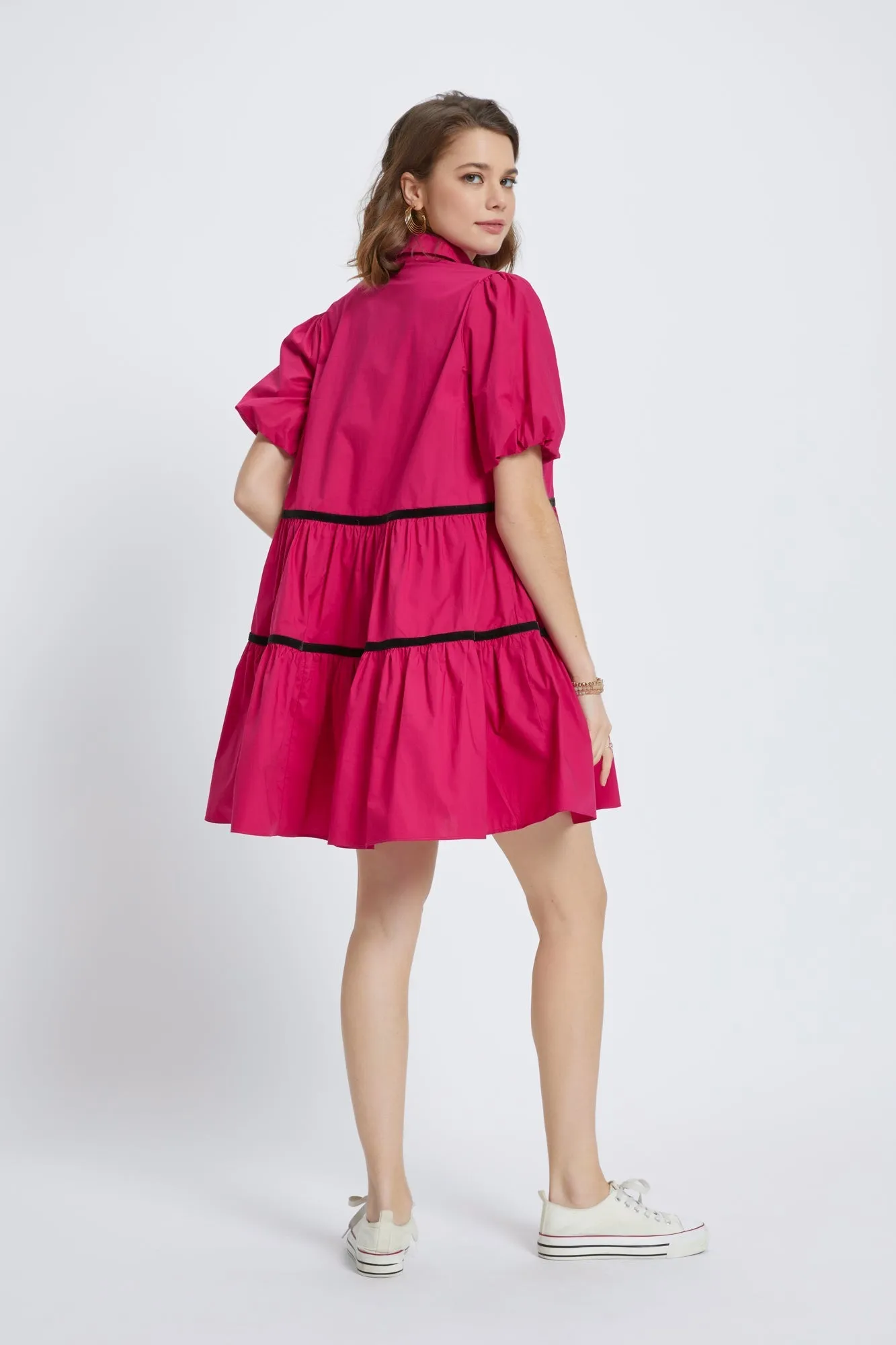 Solid Mila Poplin Dress sold by Dress Barn product image thumbnail 4