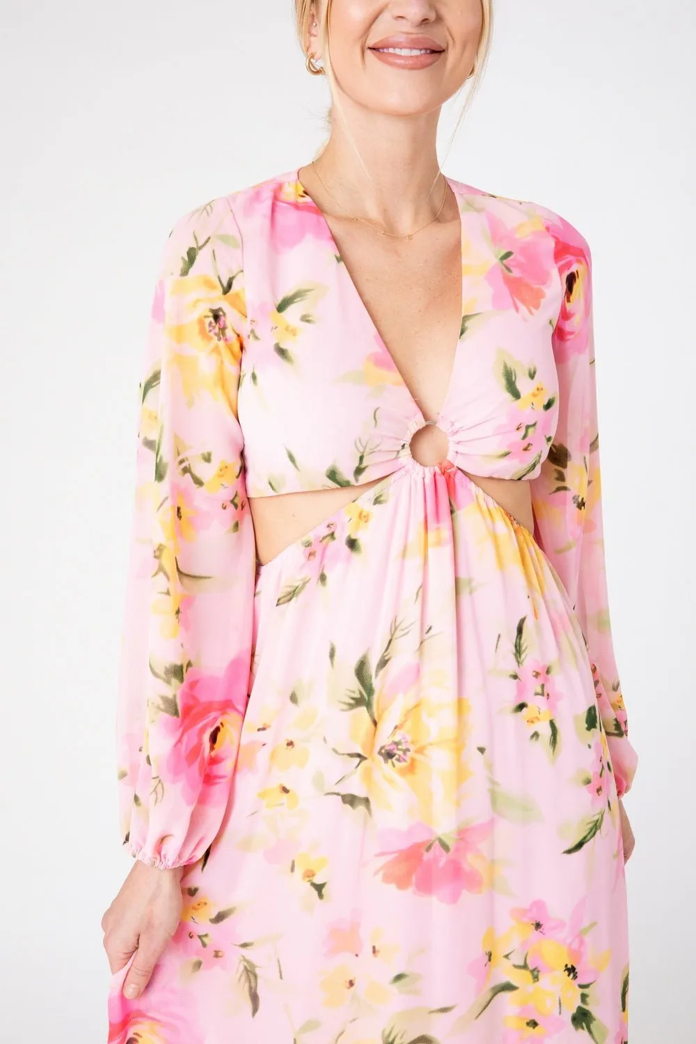 Floral Mykonos Dress sold by Dress Barn product image thumbnail 4