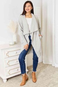 Duster Cardigan with Pockets sold by Dress Barn
