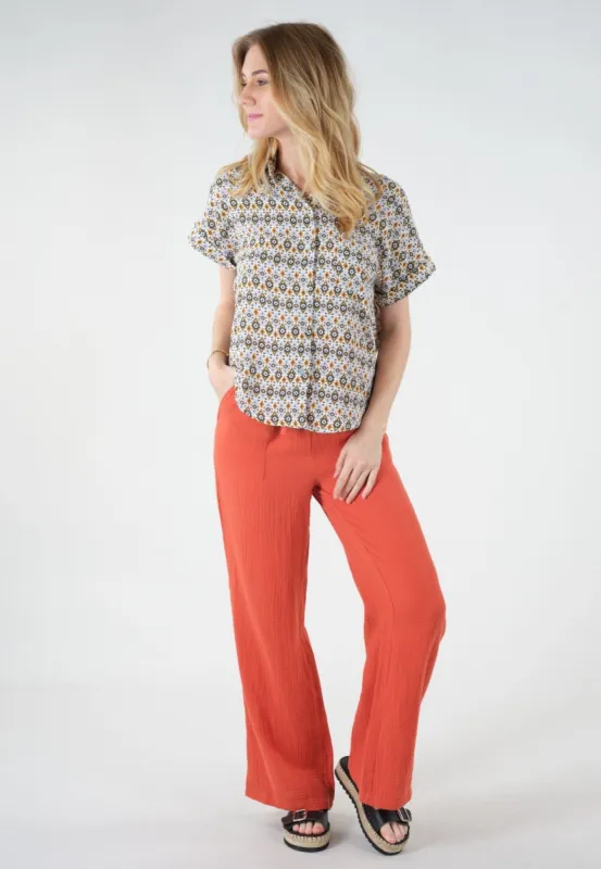 Deeluxe Cornelia Short Sleeve Shirt sold by Dress Barn