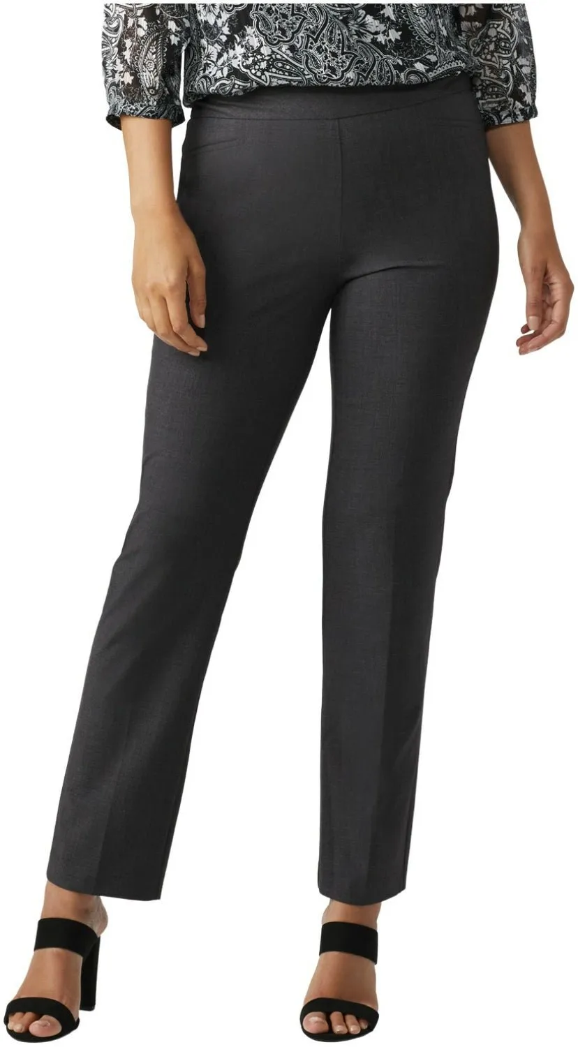 Roz & Ali™ Secret Agent Comfort Pull On Tummy Control Pant With L Pockets- Average Pant Length sold by Dress Barn product image thumbnail 2