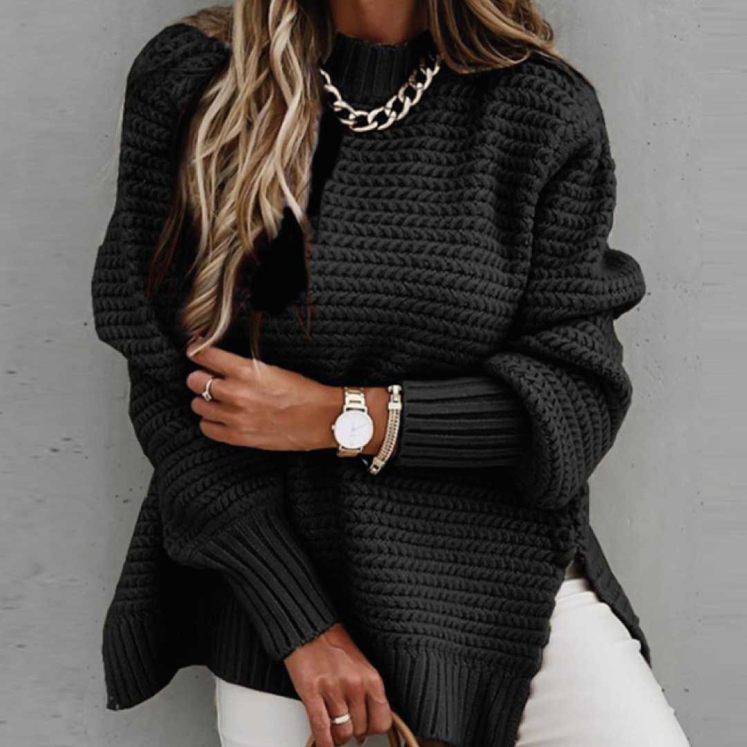 April Knitted Sweater - Plus sold by Dress Barn