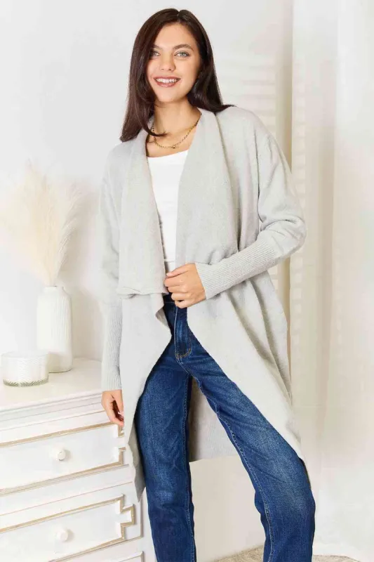 Duster Cardigan with Pockets sold by Dress Barn