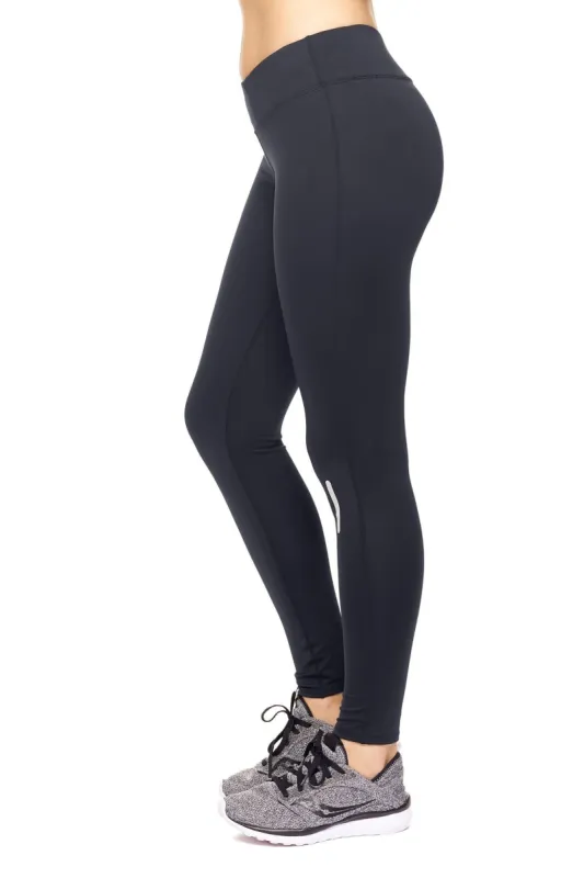 Airstretch Mid-Rise Full Length Leggings with Pocket sold by Dress Barn