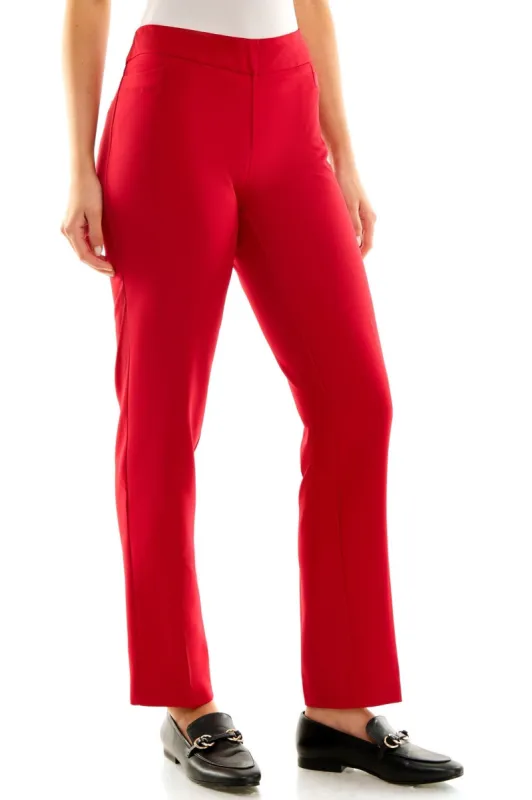 Flattering Pull-On Slim Leg Pant with Tummy Control Panel sold by Dress Barn