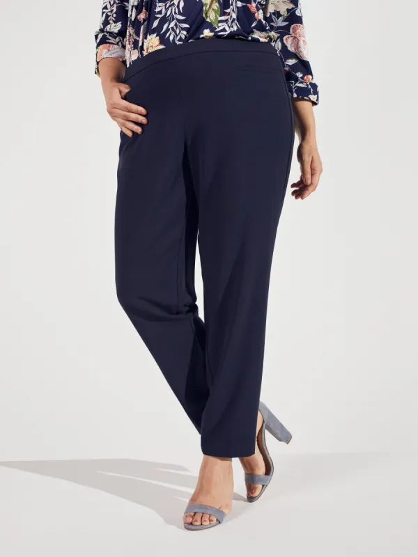 Pull On Tummy Control Pants With L Pockets -Tall Length Plus sold by Dress Barn