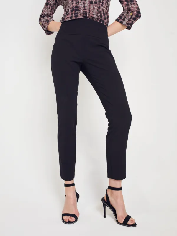 Roz & Ali Secret Agent Pants with Slim Leg & Wide Waistband sold by Dress Barn