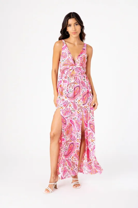 Paisley Rois Maxi Dress sold by Dress Barn