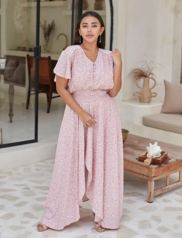 High Low Peony Blossom Summer Dress - Plus sold by Dress Barn