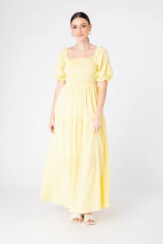 Gingham Young and Sweet Dress sold by Dress Barn