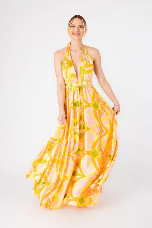 Geo Calista Maxi Dress sold by Dress Barn