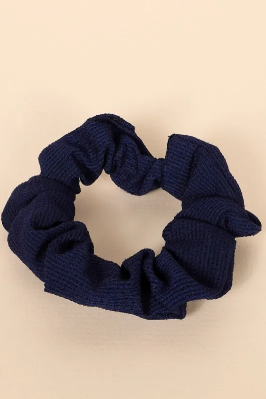 Essential Solid Woven Hair Scrunchy sold by Dress Barn