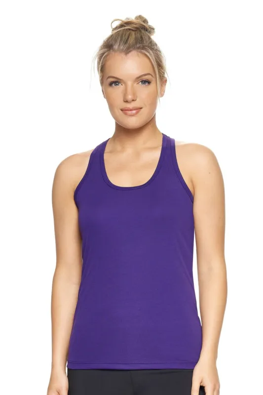 DriMax Performance Racerback Tank Top - Plus sold by Dress Barn