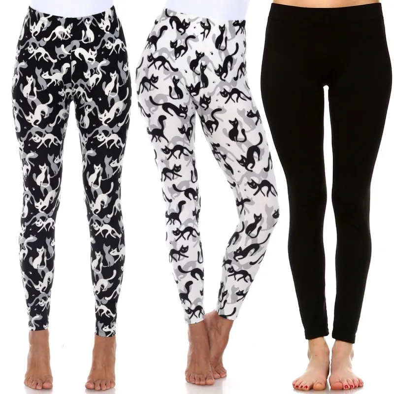 Cats Pack of 3 Leggings sold by Dress Barn