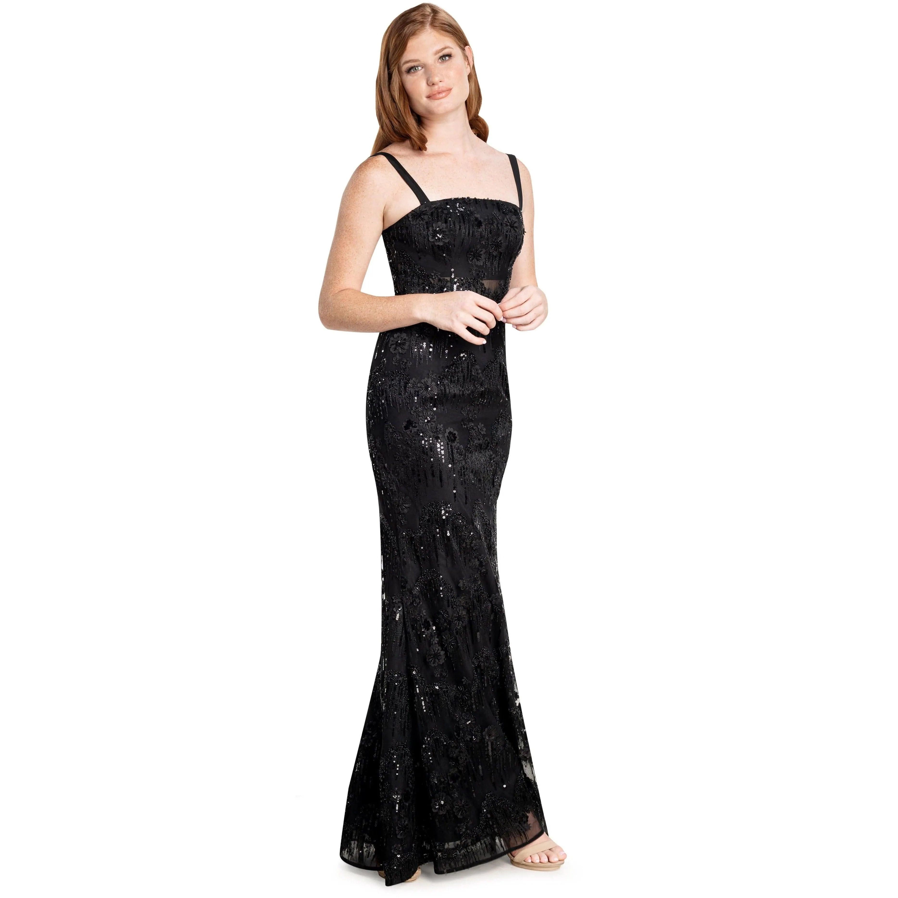 Aria Sequin Gown sold by Dress the Population product image thumbnail 2