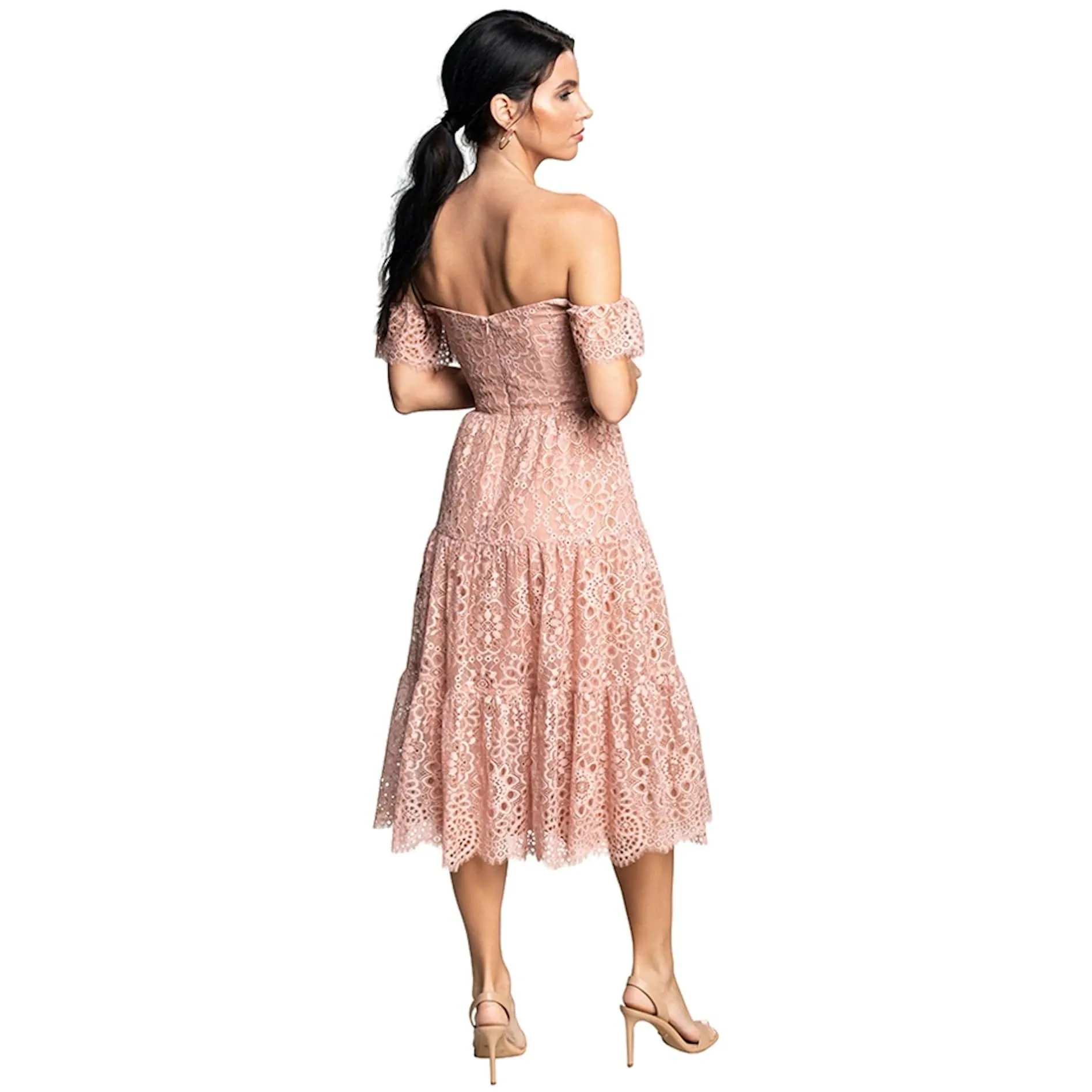 River Lace Dress sold by Dress the Population product image thumbnail 3