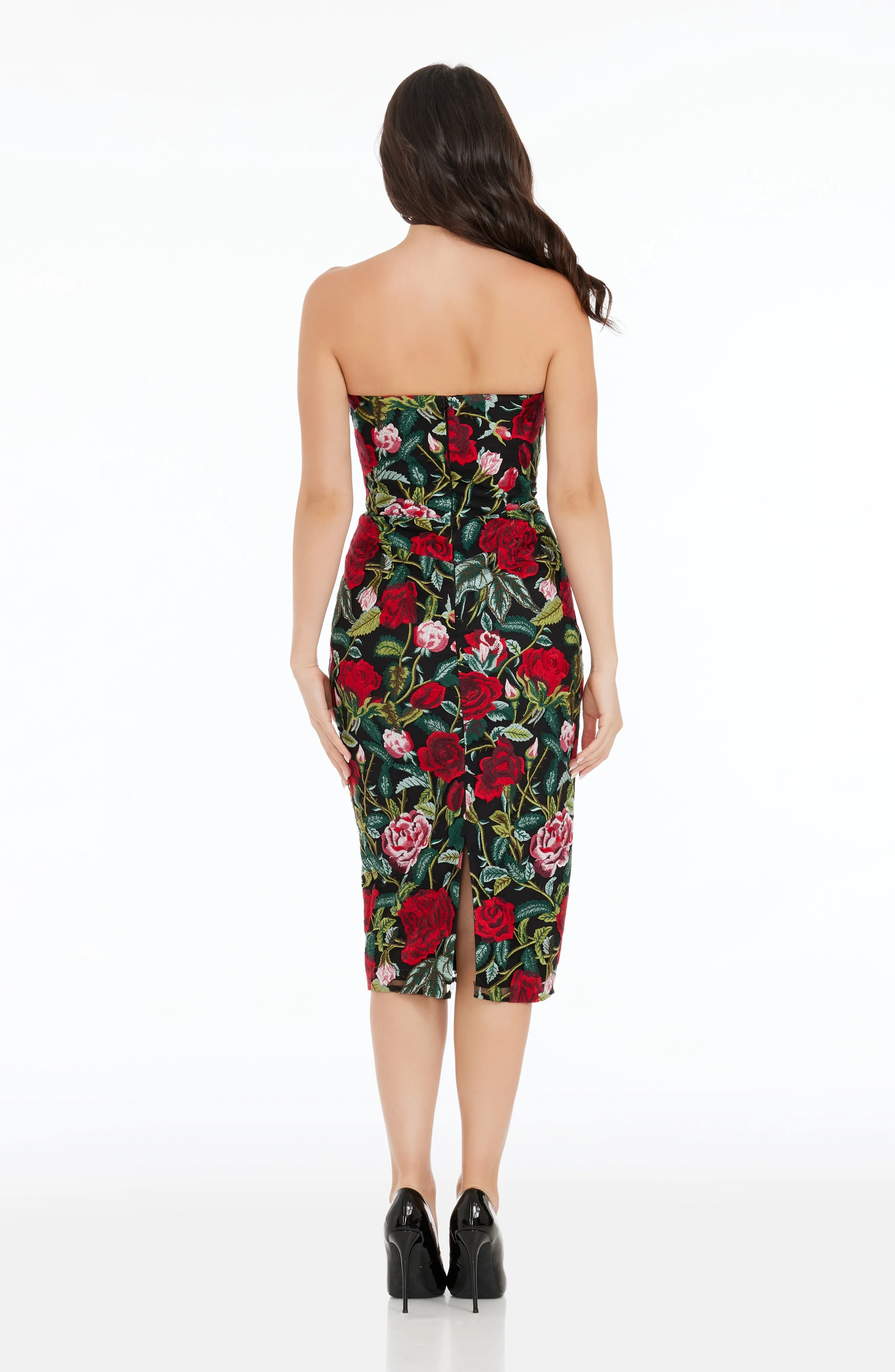 Cosette Embroidered Dress sold by Dress the Population product image thumbnail 5