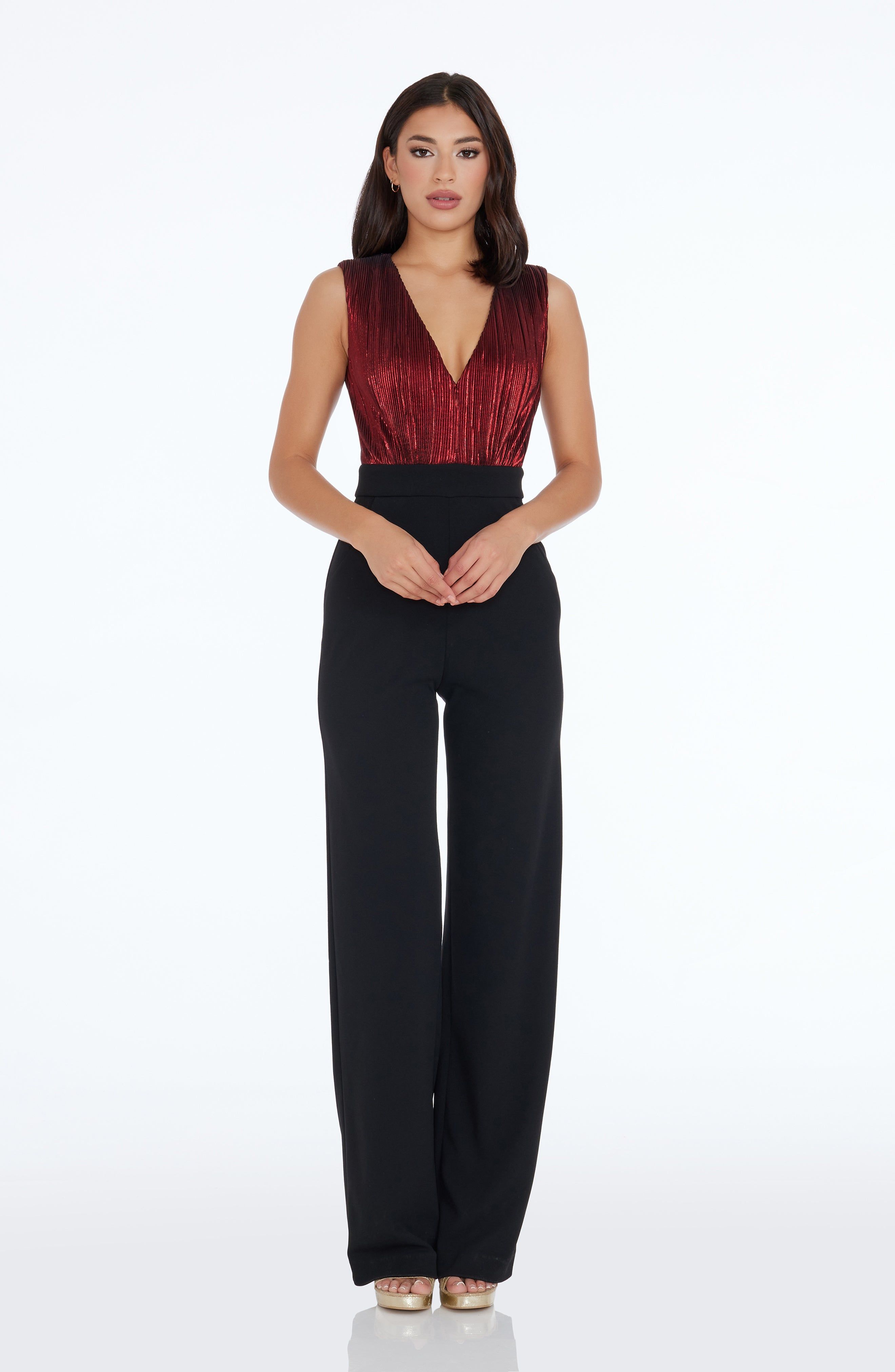 Everette Jumpsuit sold by Dress the Population