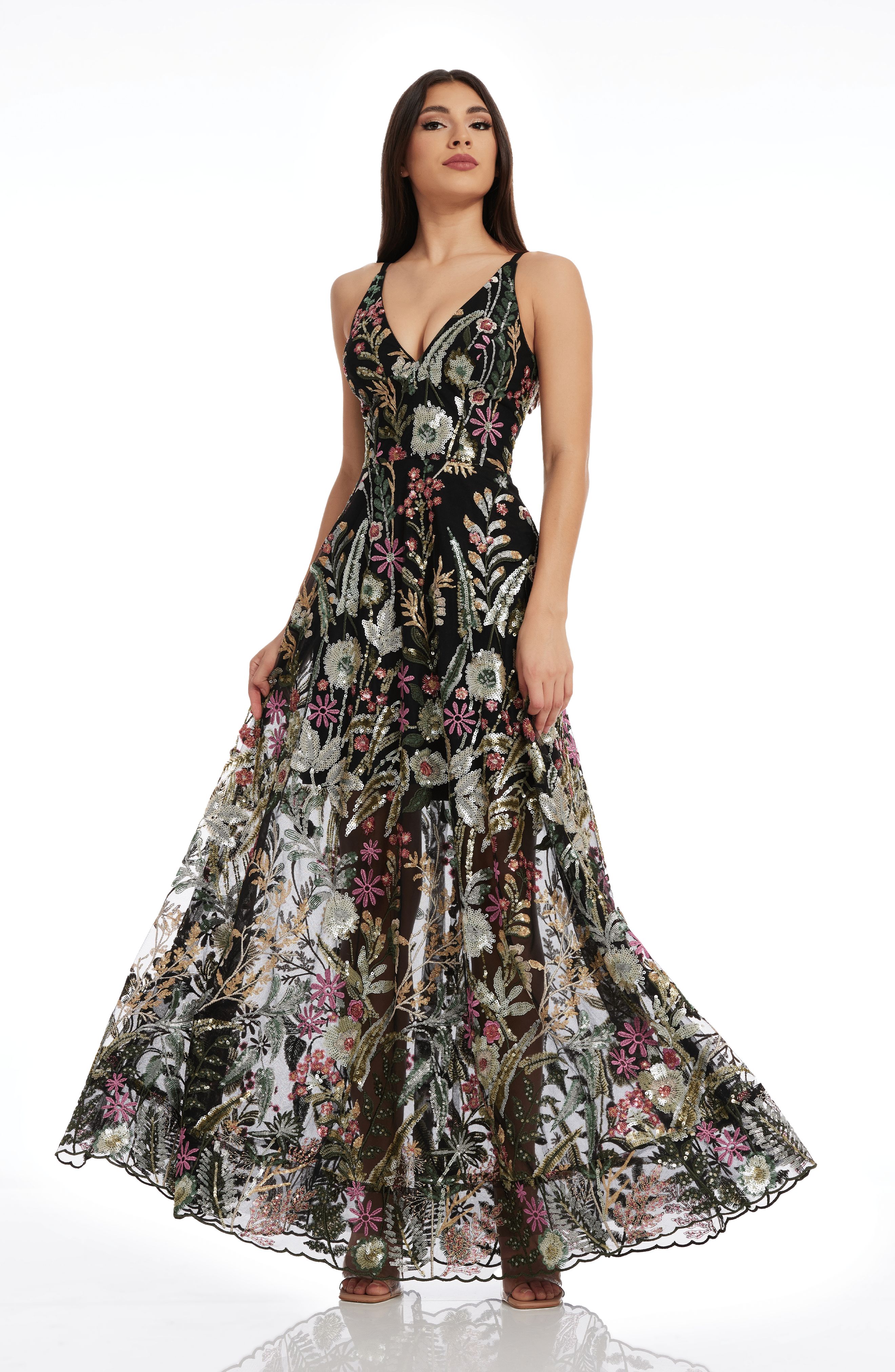 Ariyah Gown sold by Dress the Population product image thumbnail 3