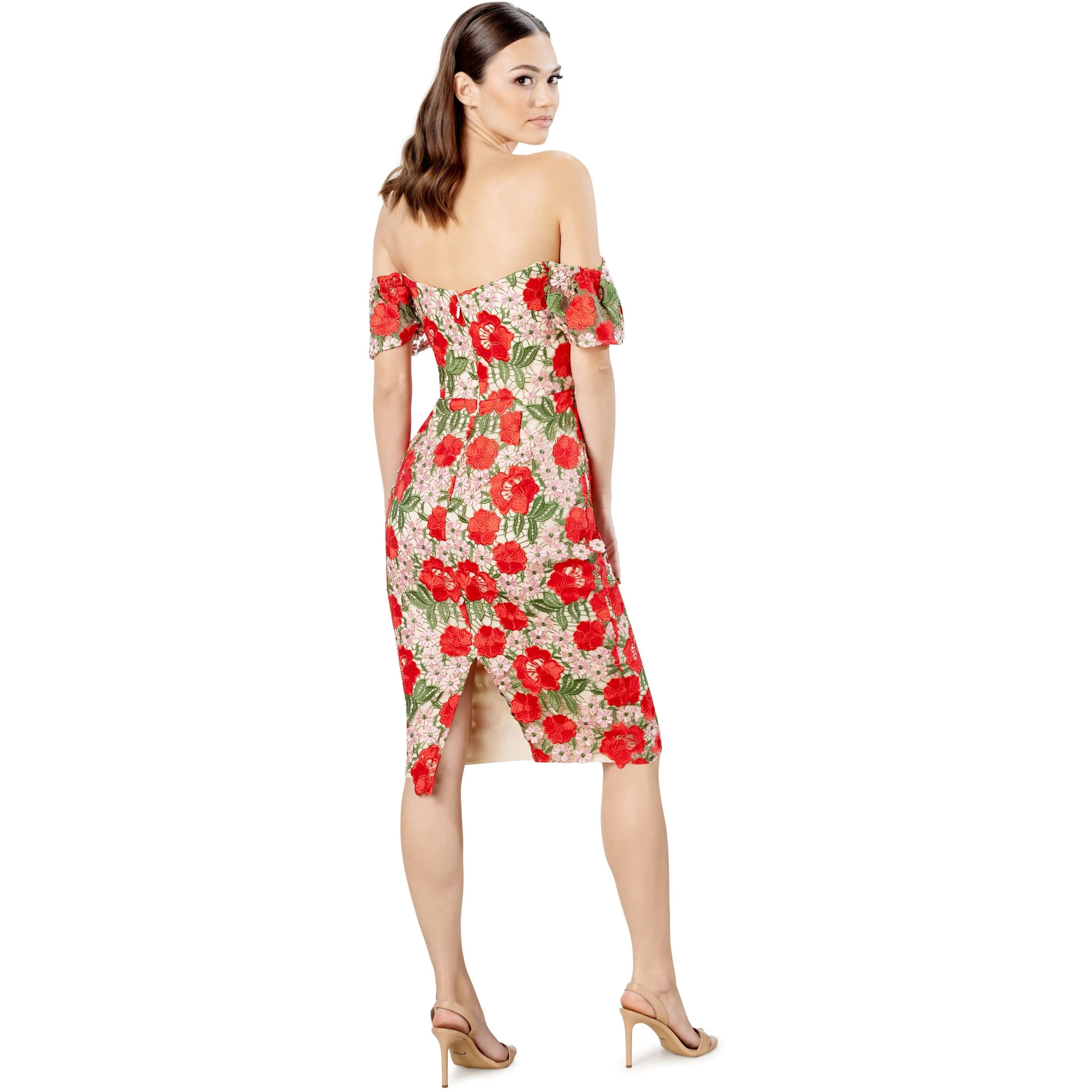 Tara Rose Lace Dress sold by Dress the Population product image thumbnail 3