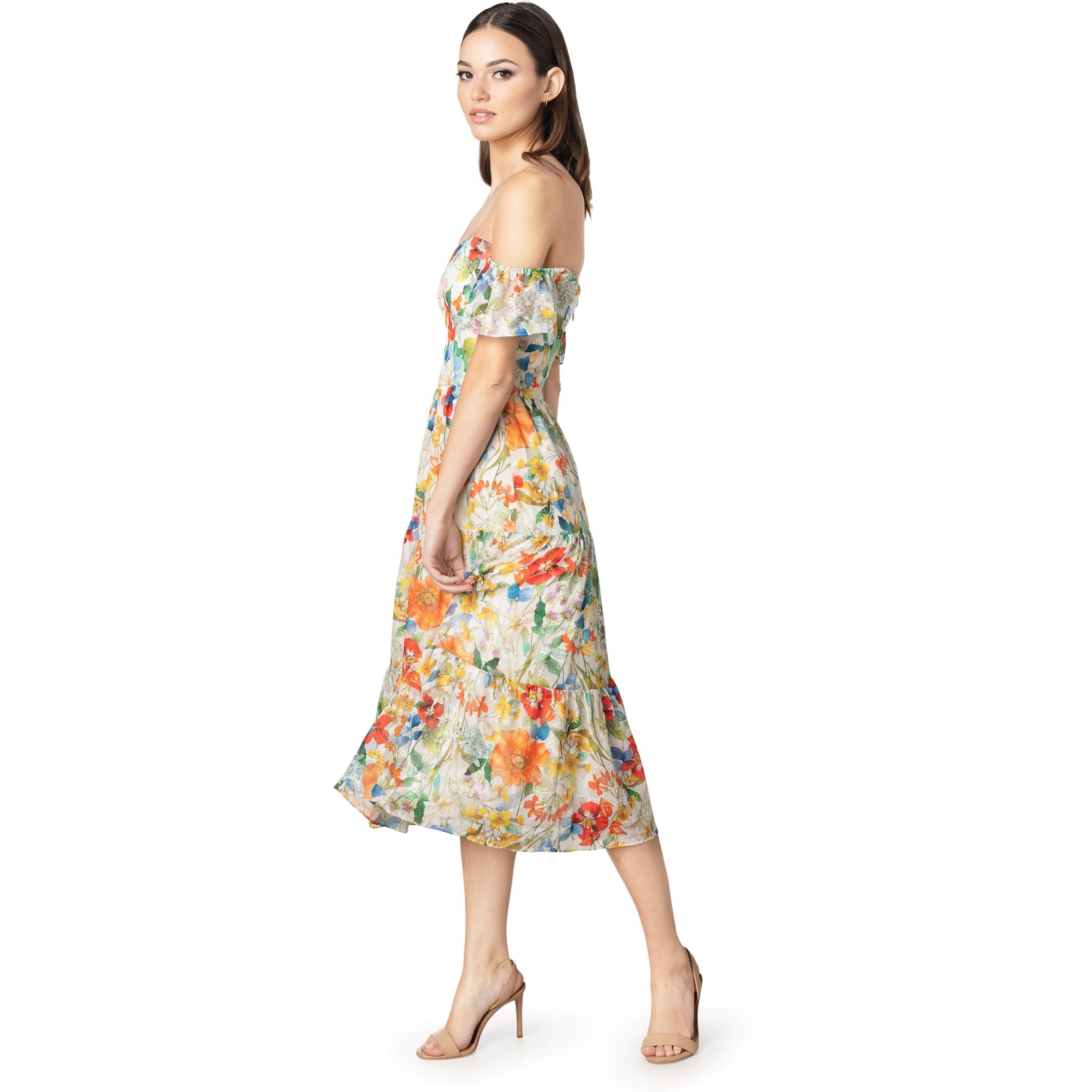 River Printed Dress sold by Dress the Population product image thumbnail 2