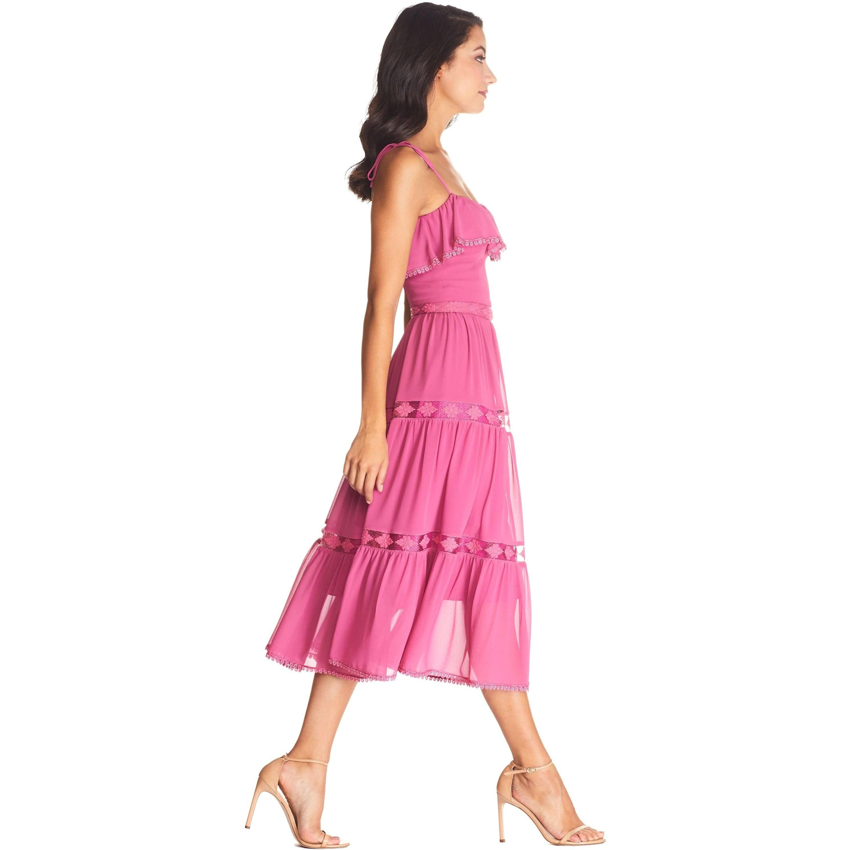 Dream Embroidered Chiffon Dress sold by Dress the Population product image thumbnail 2