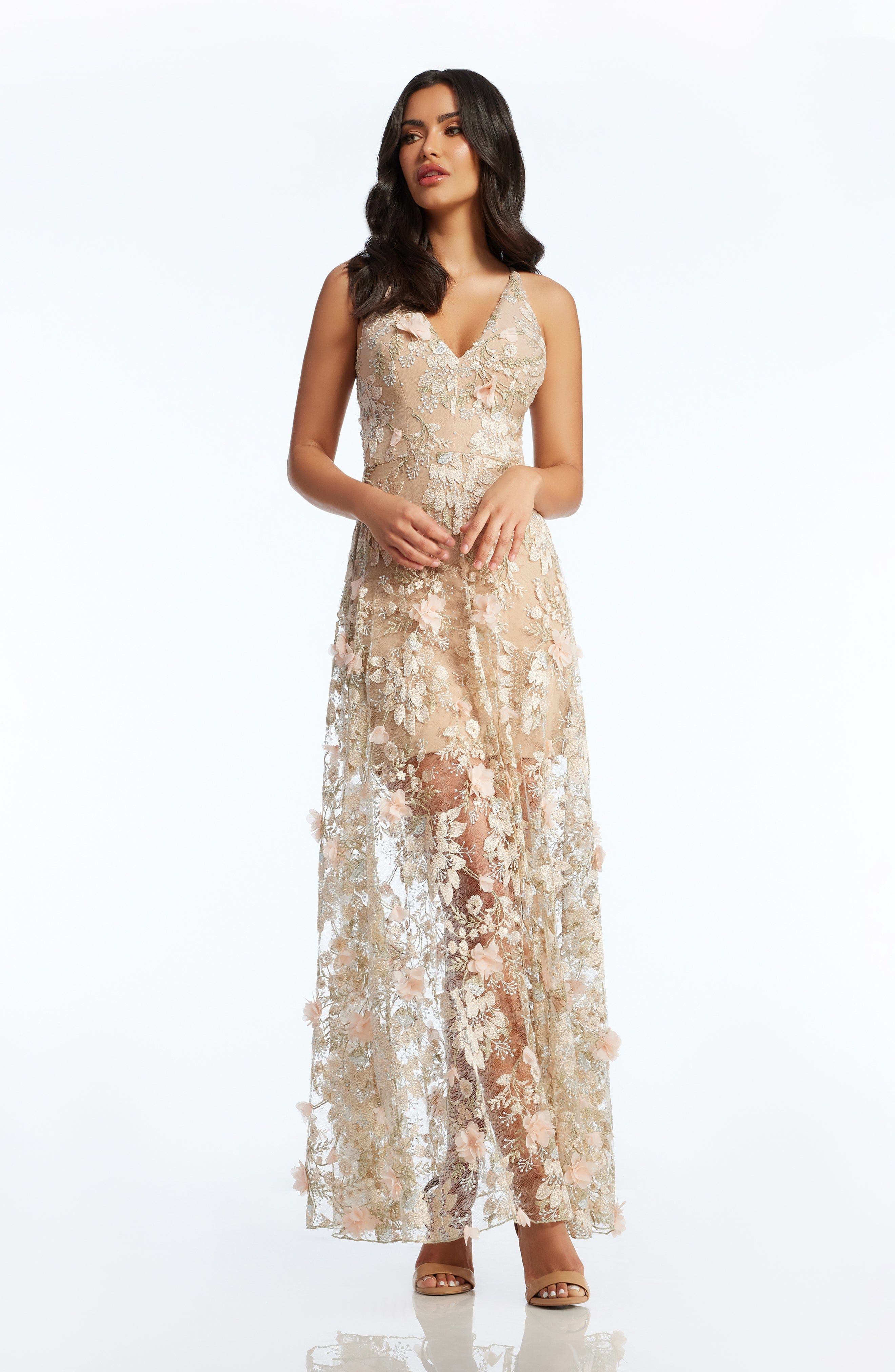 Sidney Gown sold by Dress the Population product image thumbnail 4