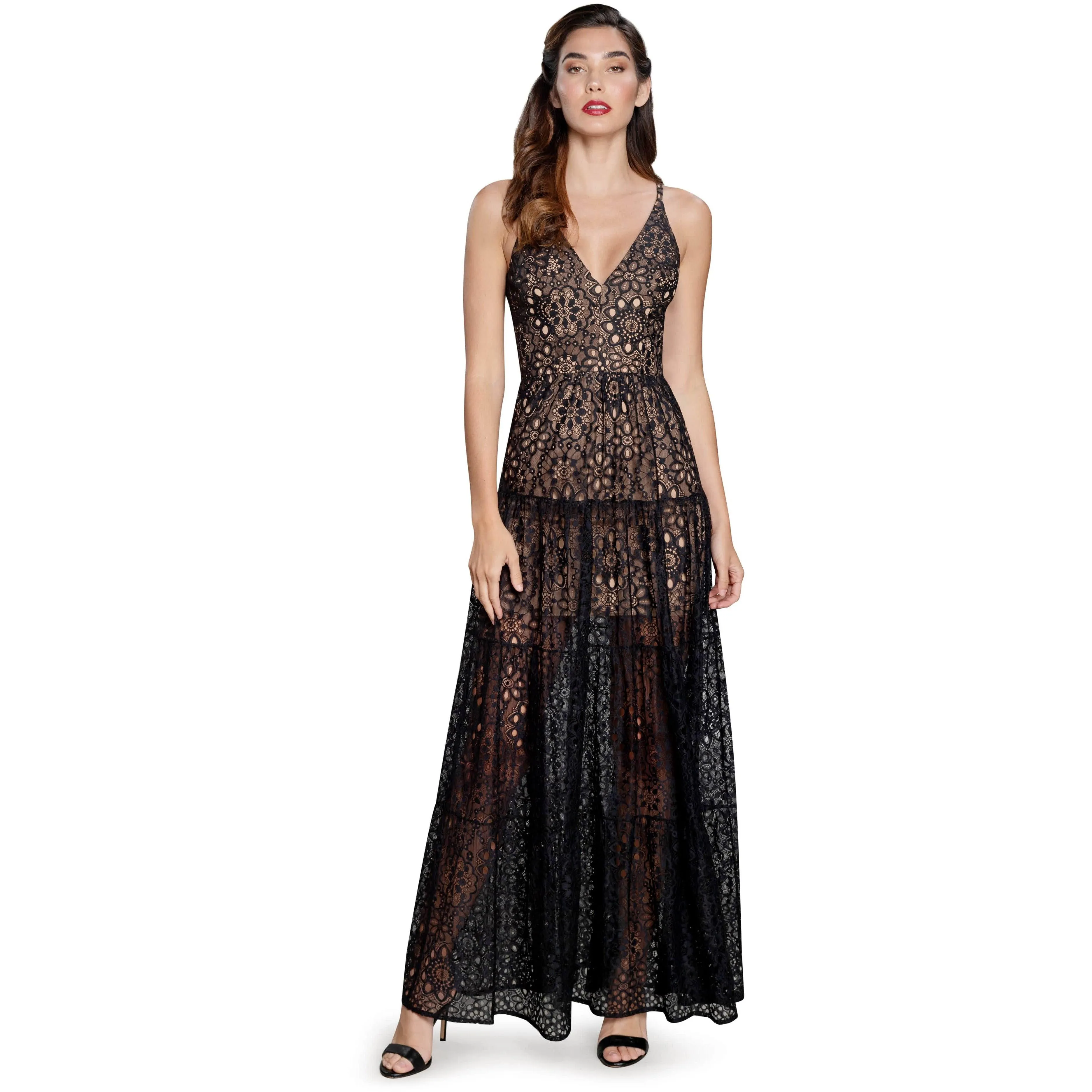 Melina Lace Dress sold by Dress the Population